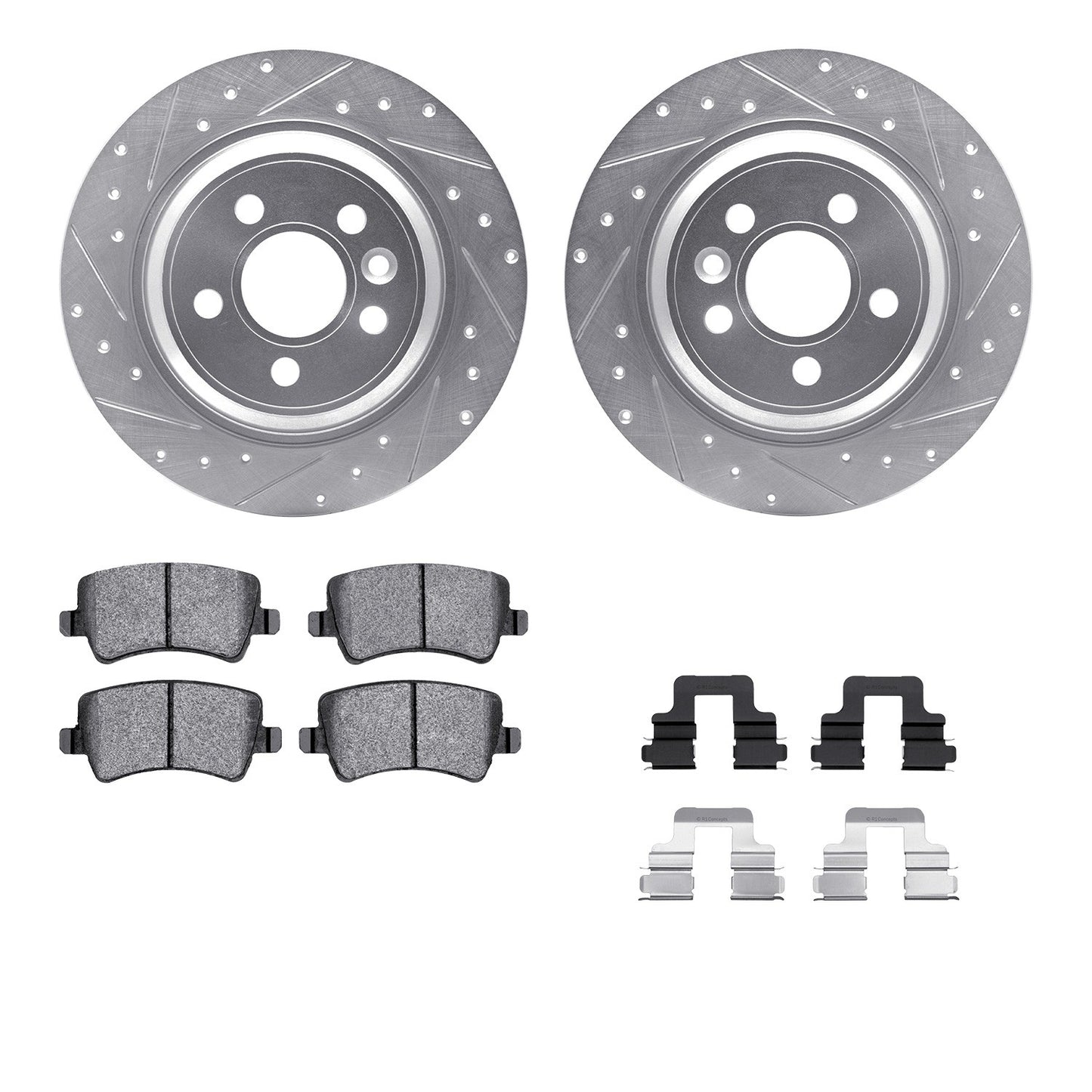 Dynamic Friction Company Disc Brake Kit 7612-27039