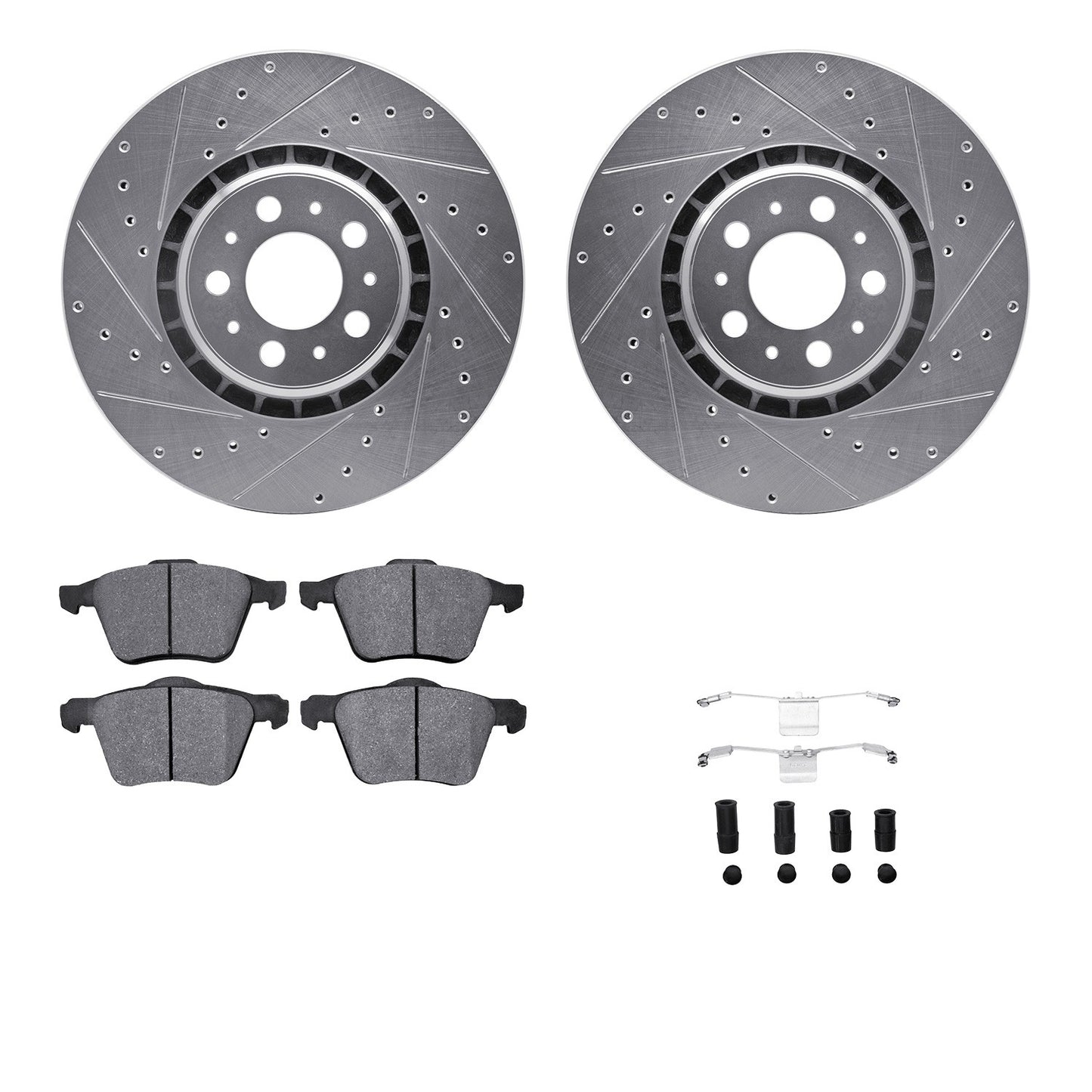 Dynamic Friction Company Disc Brake Kit 7612-27045