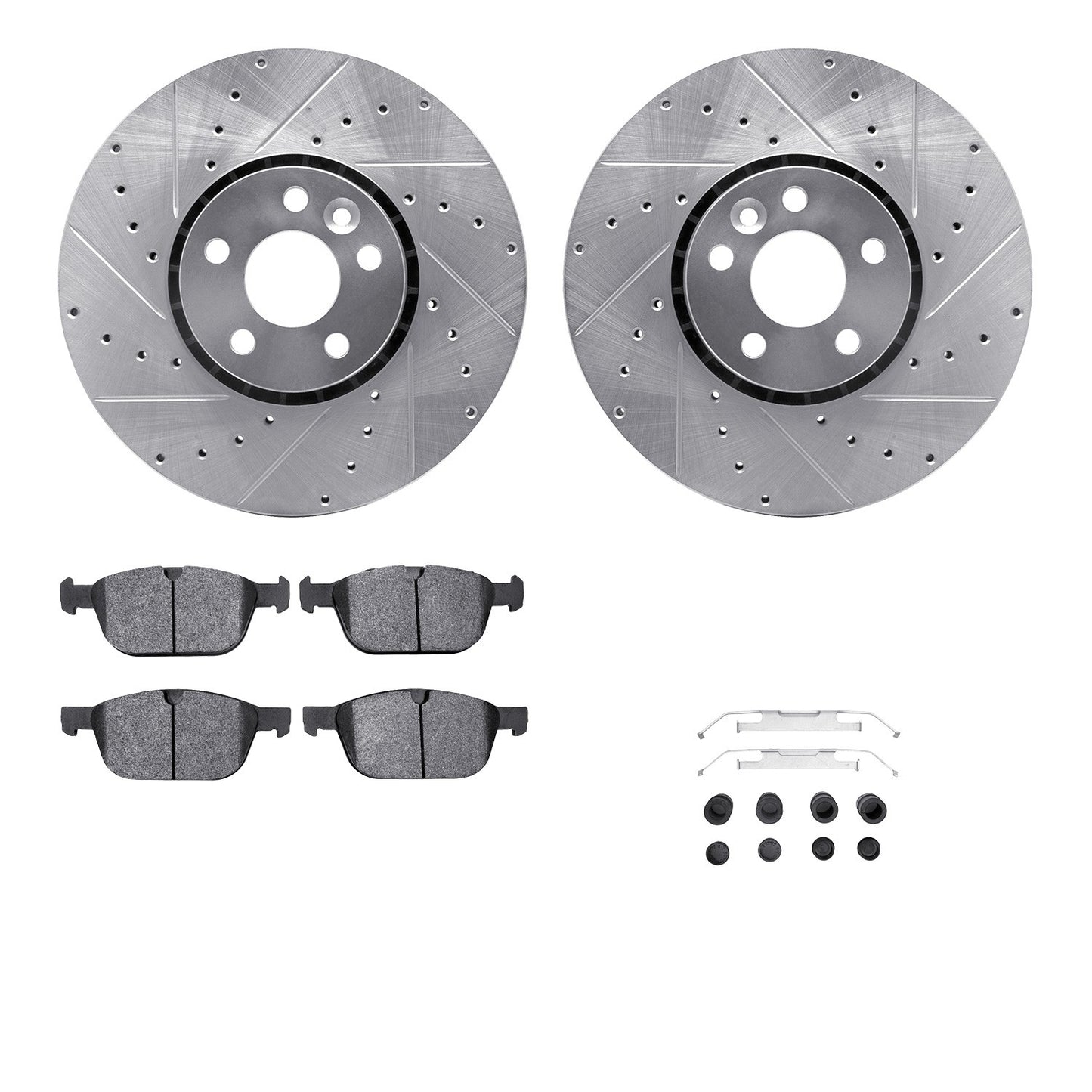 Dynamic Friction Company Disc Brake Kit 7612-27047