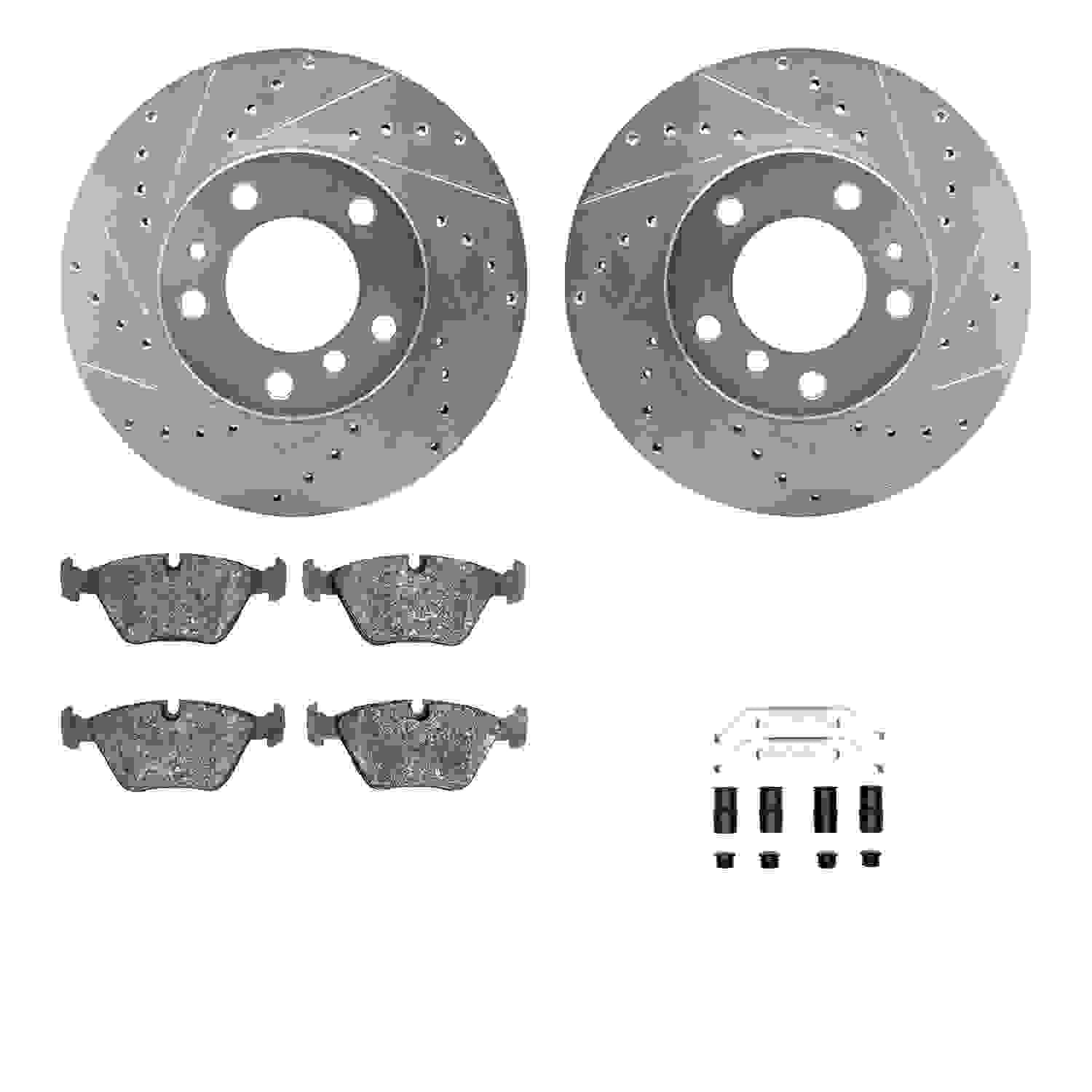 Dynamic Friction Company Disc Brake Kit 7612-31021