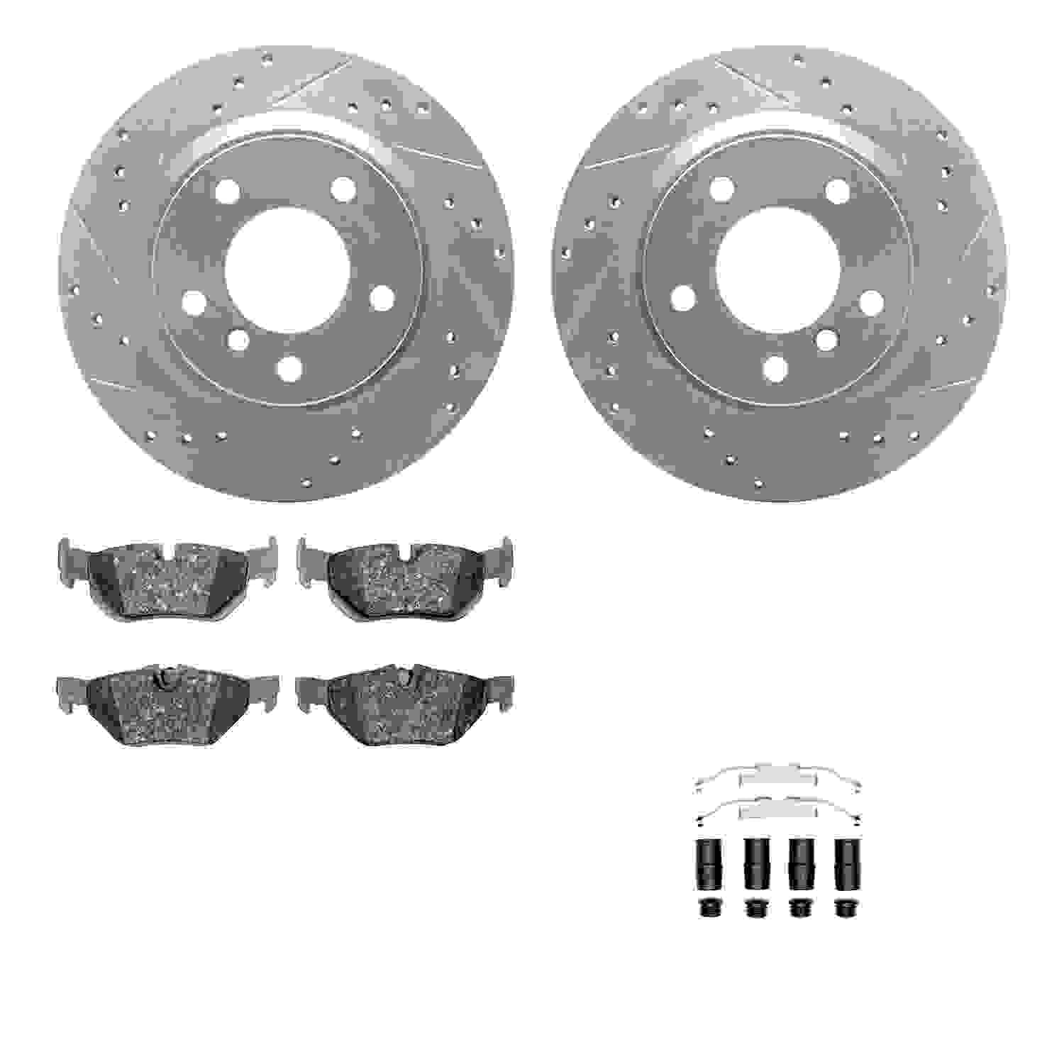 Dynamic Friction Company Disc Brake Kit 7612-31075