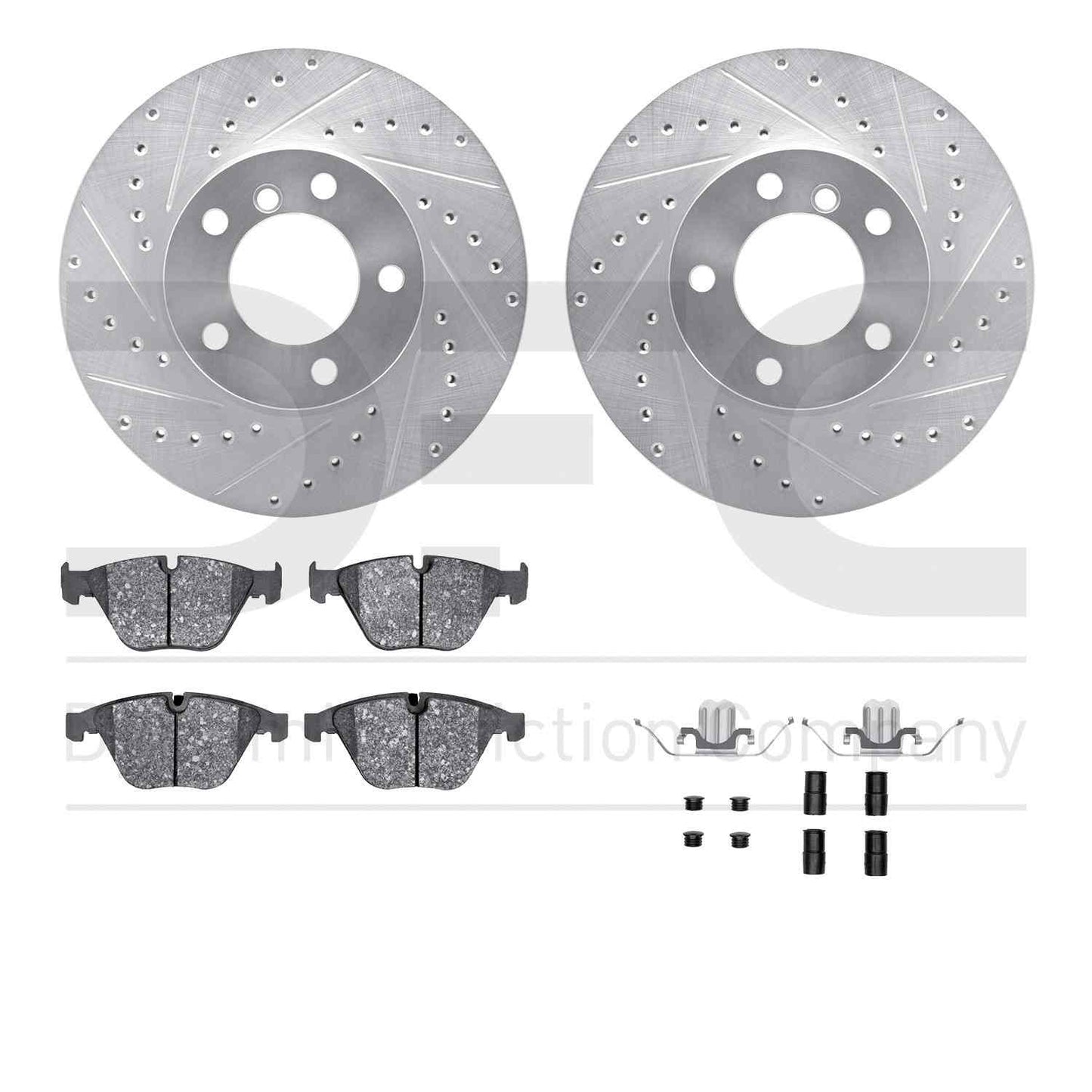 Dynamic Friction Company Disc Brake Kit 7612-31076