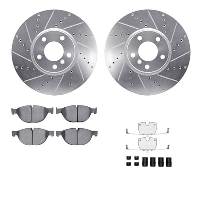 Dynamic Friction Company Disc Brake Kit 7612-31084