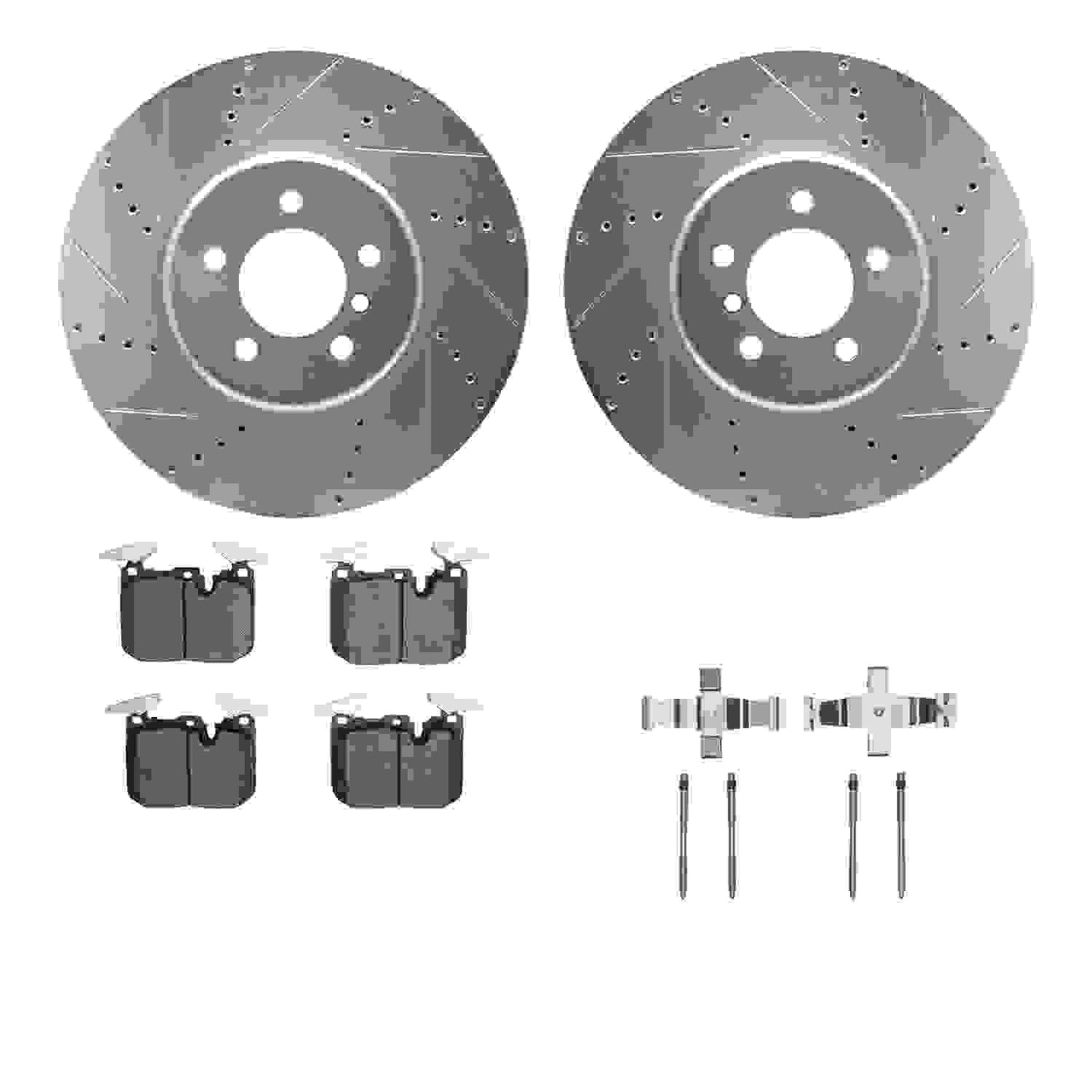 Dynamic Friction Company Disc Brake Kit 7612-31096