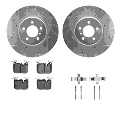 Dynamic Friction Company Disc Brake Kit 7612-31096