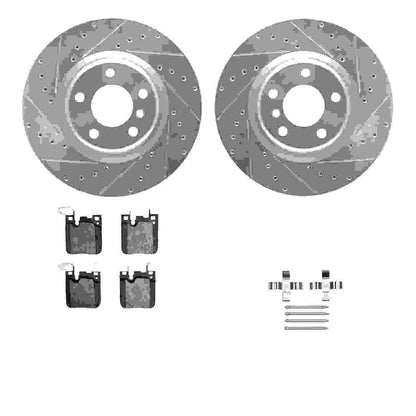 Dynamic Friction Company Disc Brake Kit 7612-31097