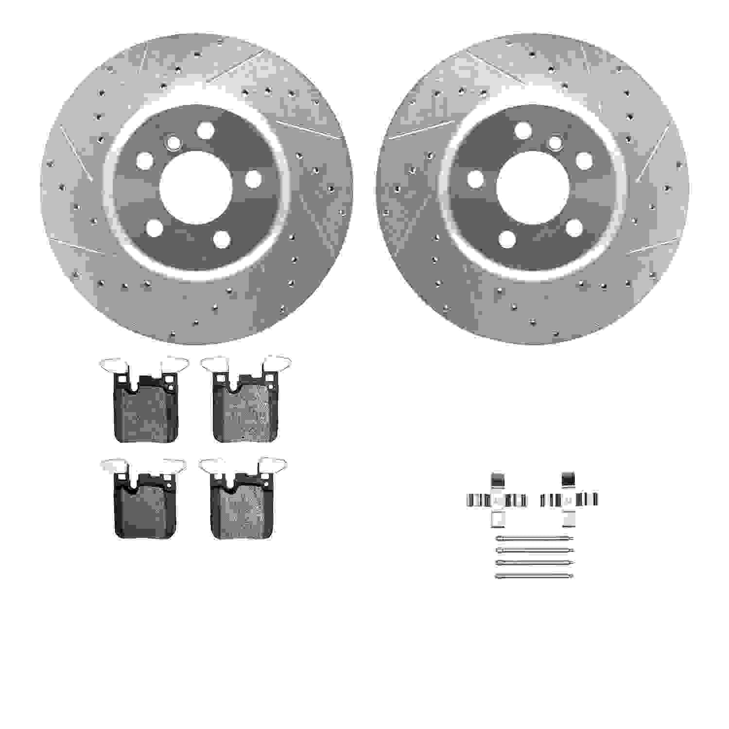 Dynamic Friction Company Disc Brake Kit 7612-31098