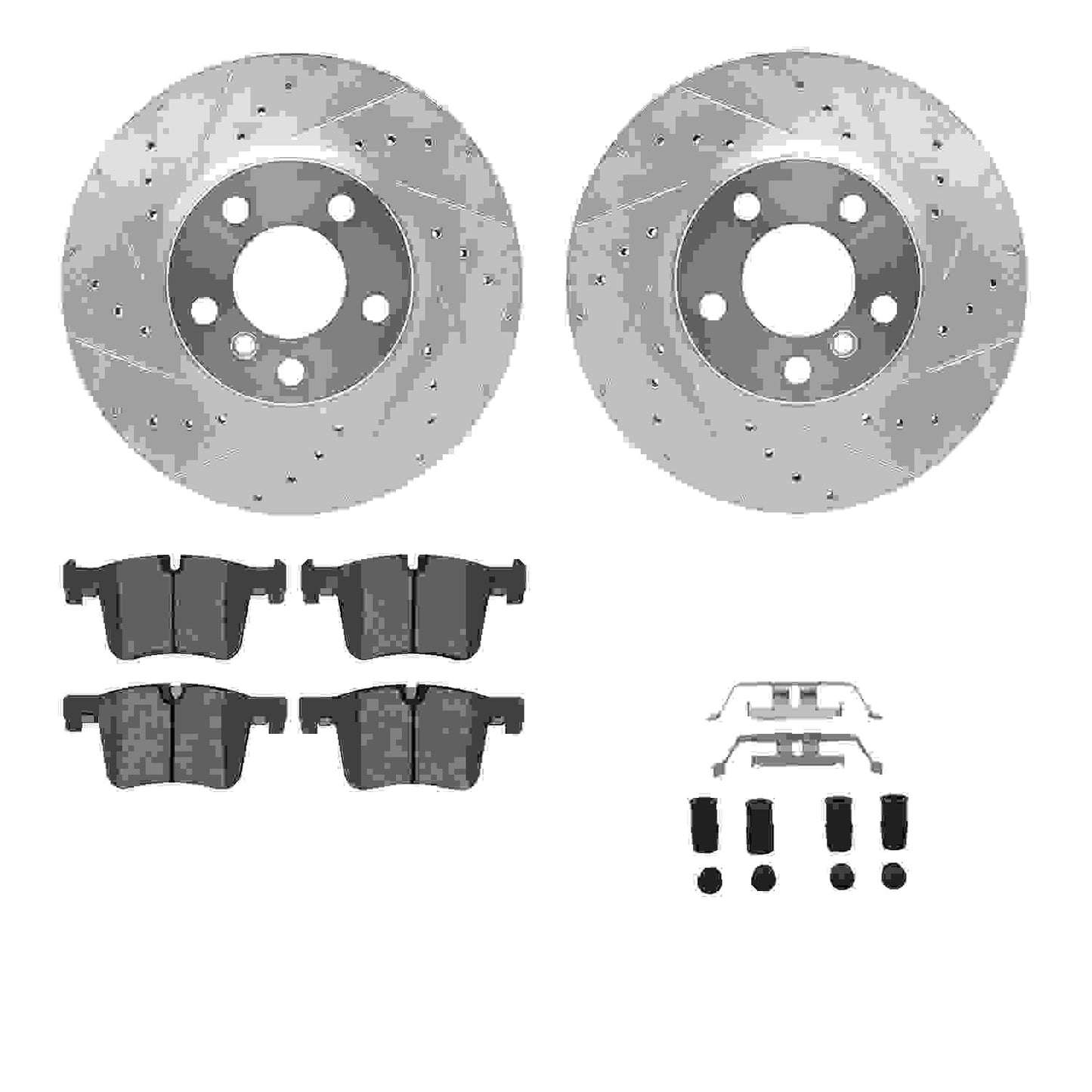 Dynamic Friction Company Disc Brake Kit 7612-31116