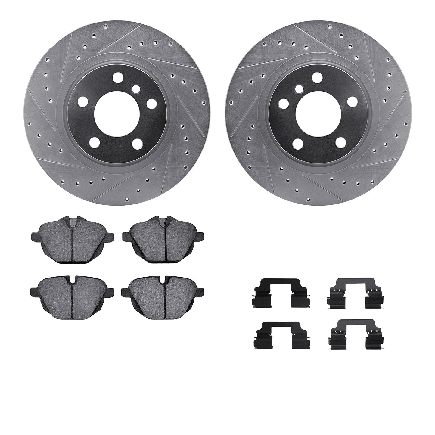 Dynamic Friction Company Disc Brake Kit 7612-31117