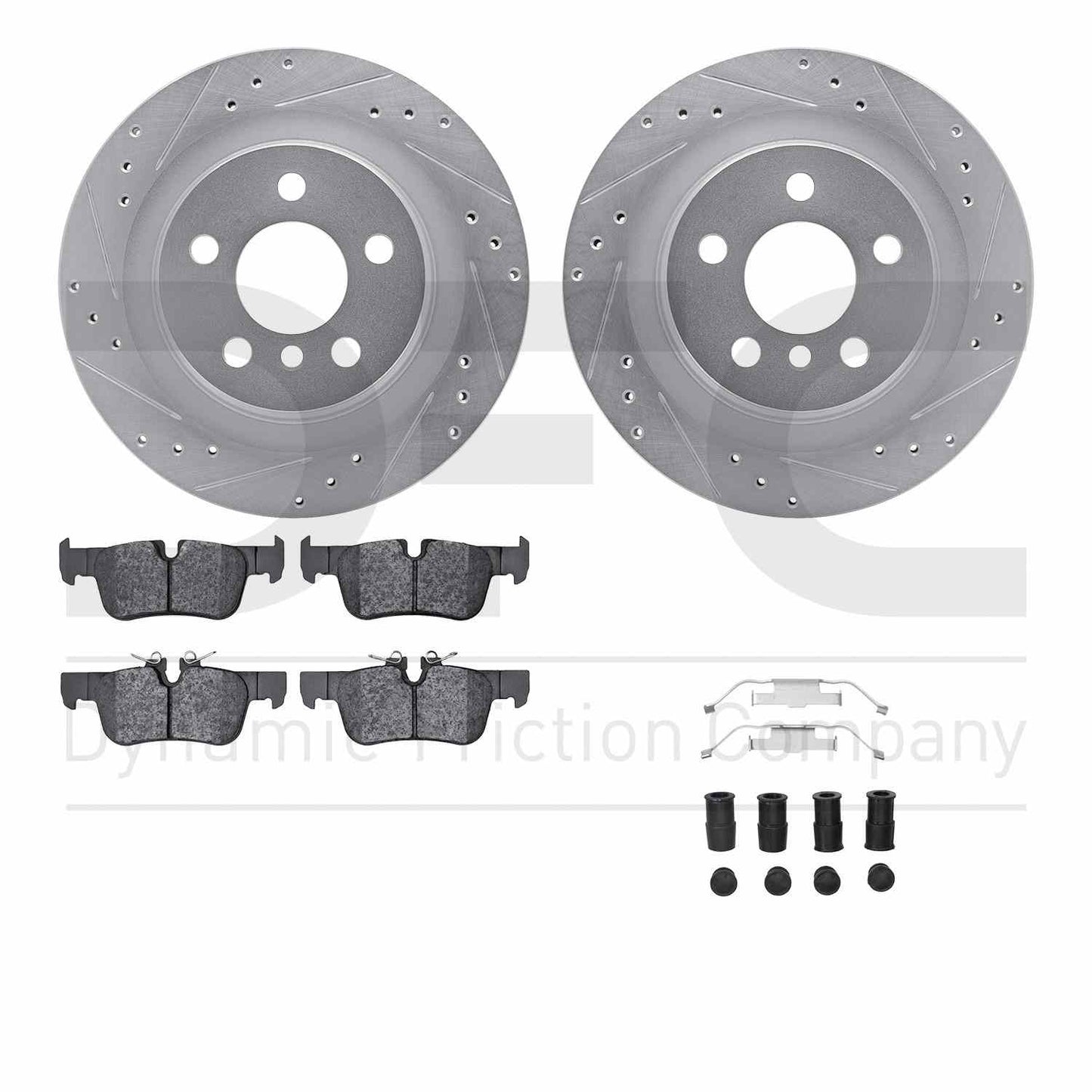 Dynamic Friction Company Disc Brake Kit 7612-31118