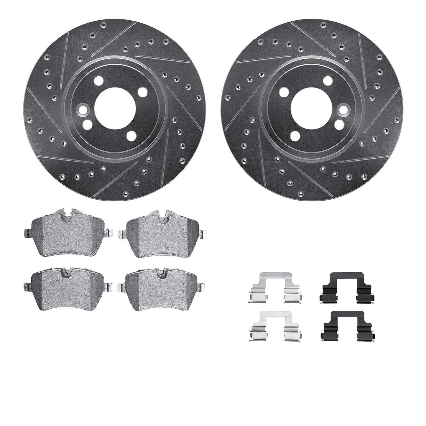 Dynamic Friction Company Disc Brake Kit 7612-32000
