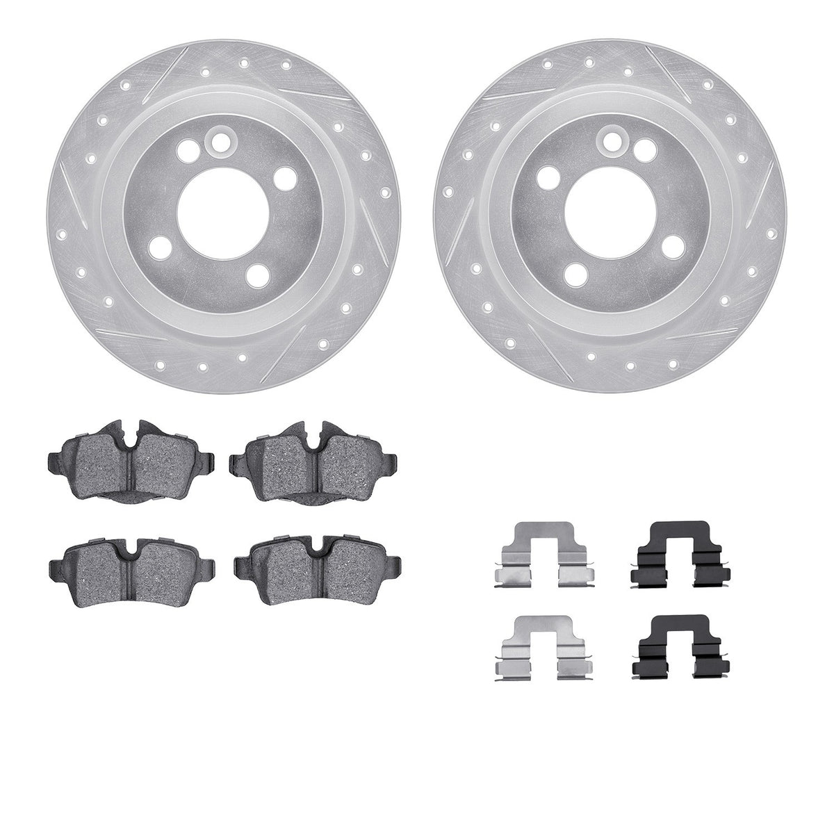 Dynamic Friction Company Disc Brake Kit 7612-32002