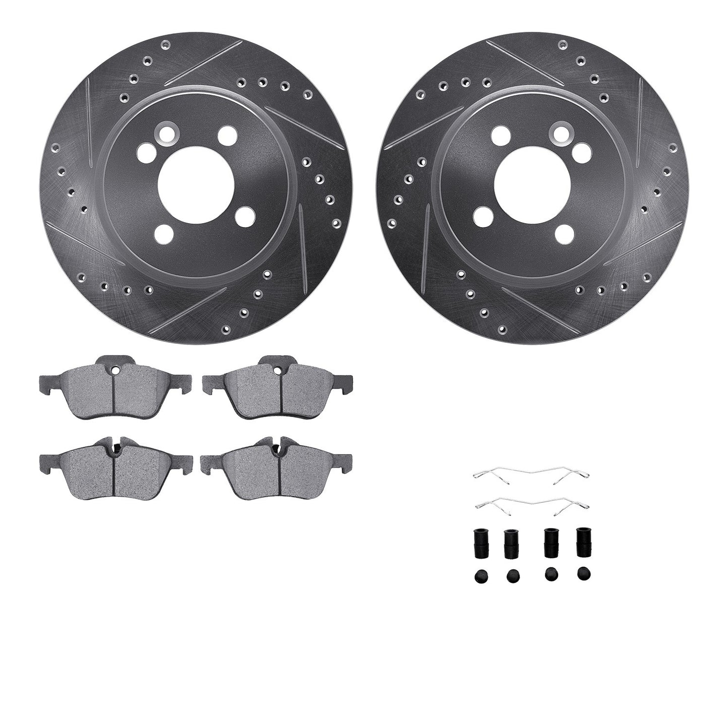 Dynamic Friction Company Disc Brake Kit 7612-32003