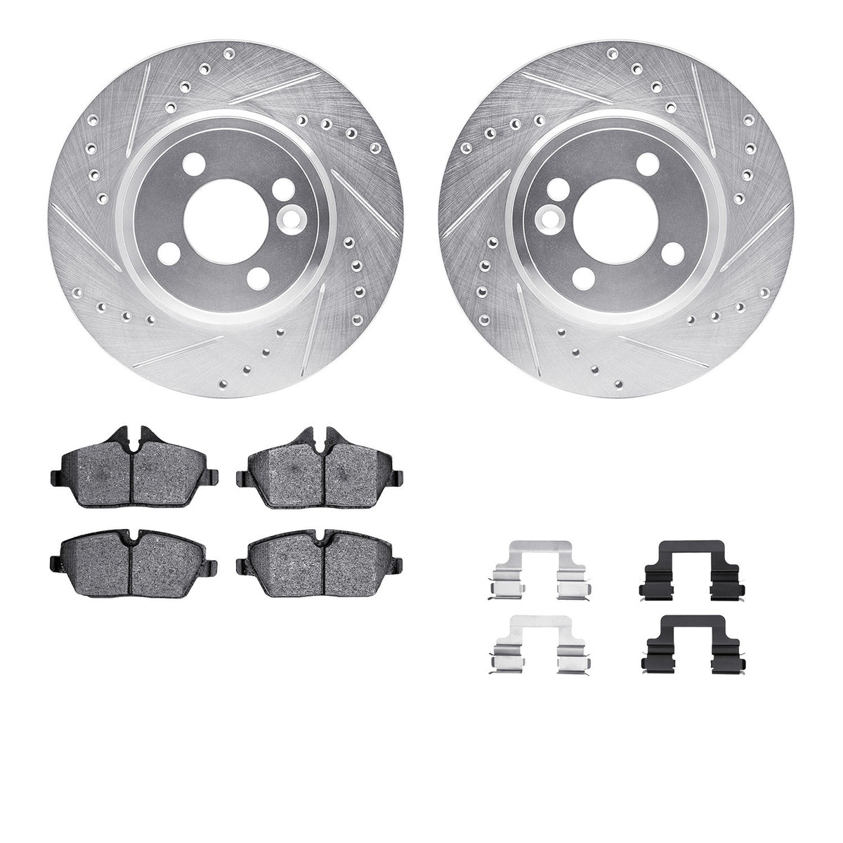 Dynamic Friction Company Disc Brake Kit 7612-32004