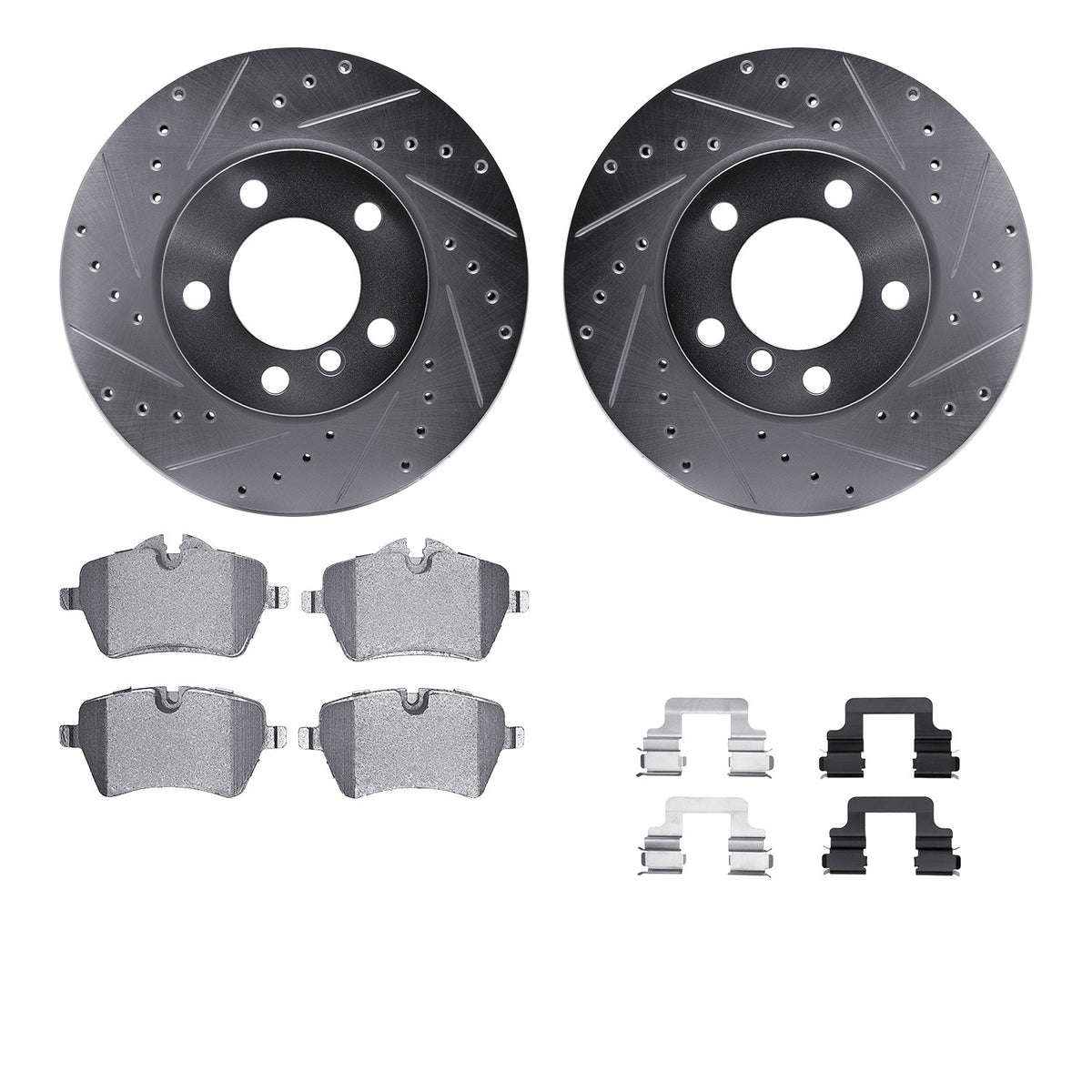 Dynamic Friction Company Disc Brake Kit 7612-32008