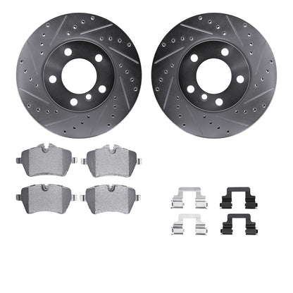 Dynamic Friction Company Disc Brake Kit 7612-32008
