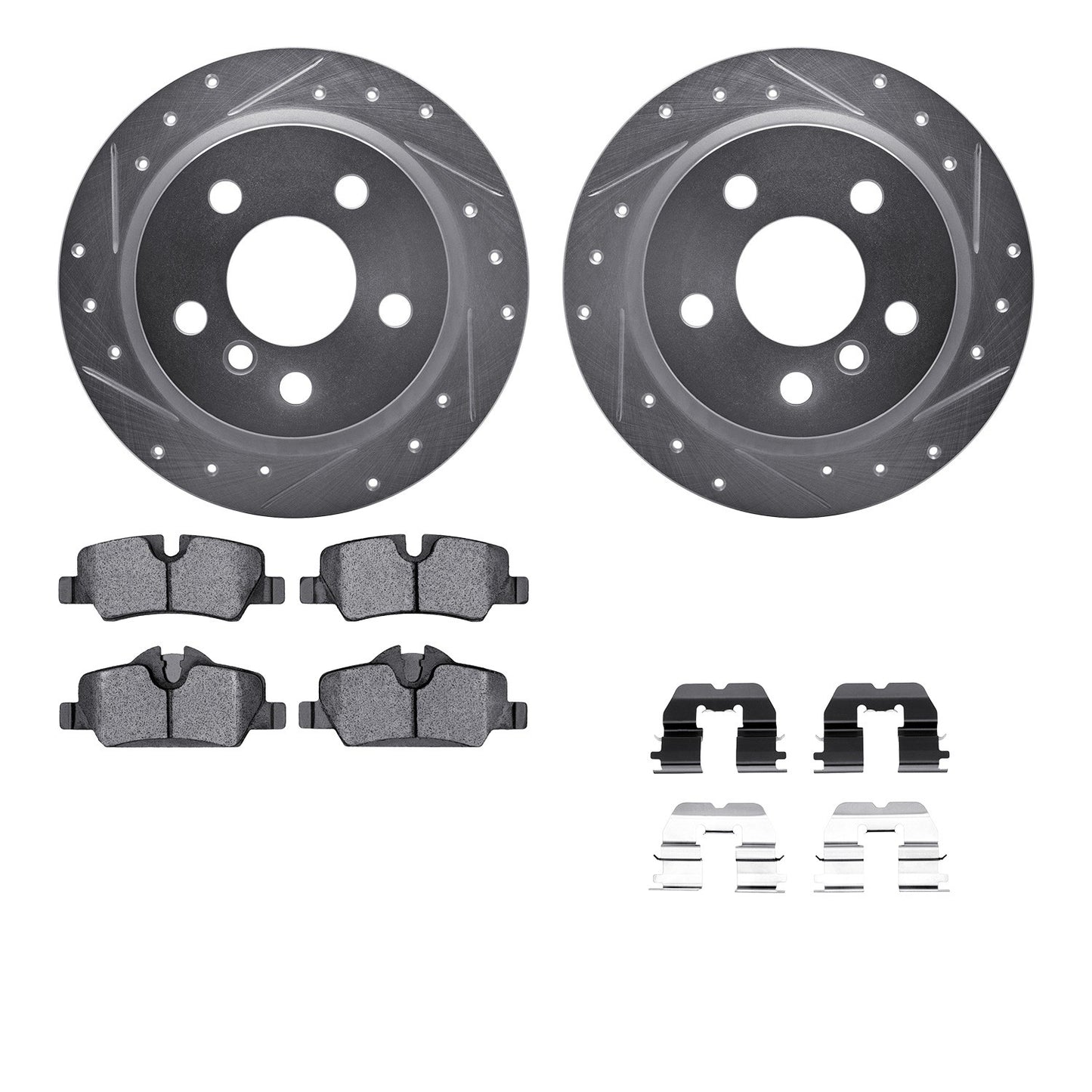 Dynamic Friction Company Disc Brake Kit 7612-32012
