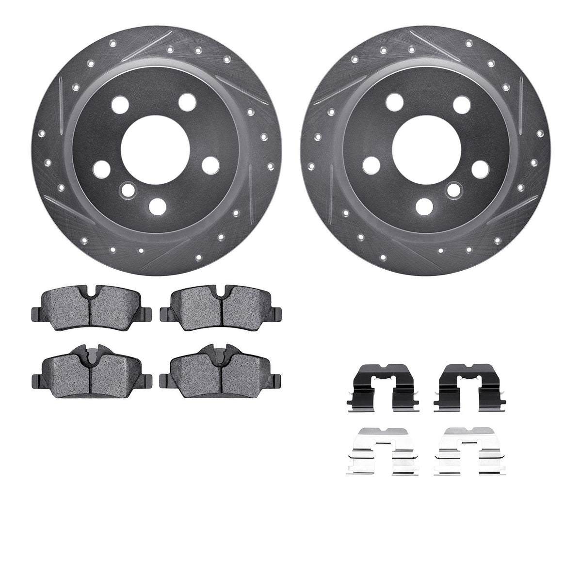 Dynamic Friction Company Disc Brake Kit 7612-32012