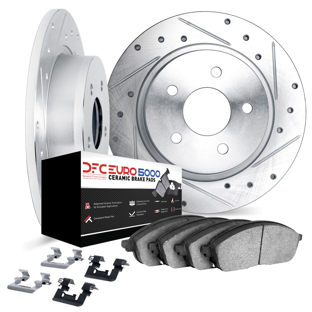 Dynamic Friction Company Disc Brake Kit 7612-32012