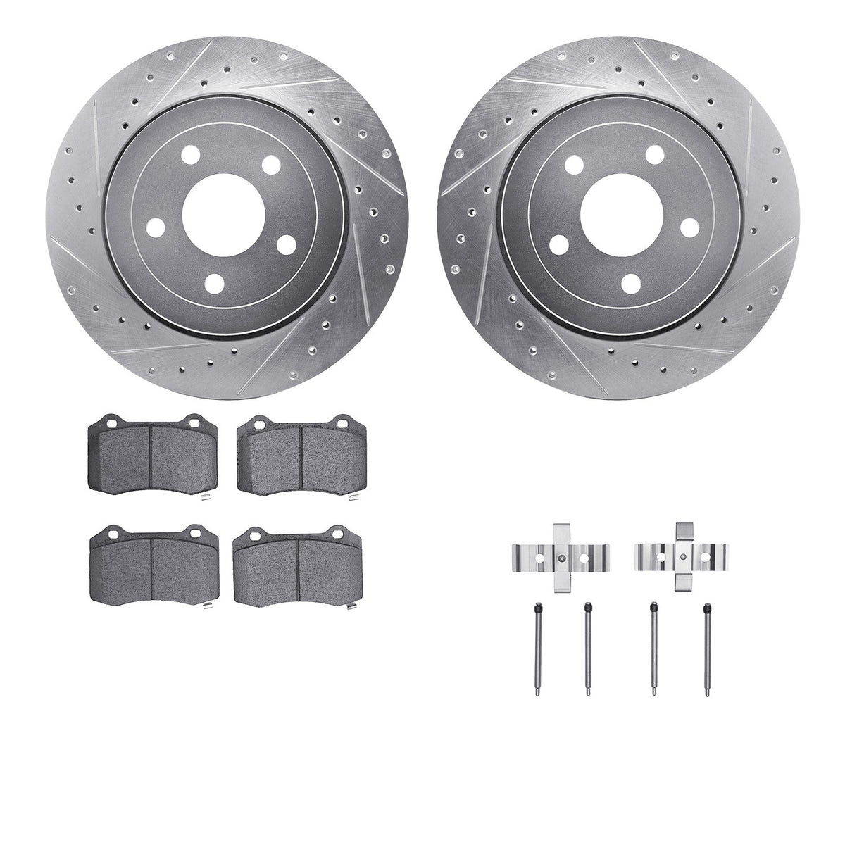 Dynamic Friction Company Disc Brake Kit 7612-42001