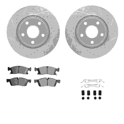 Dynamic Friction Company Disc Brake Kit 7612-42002
