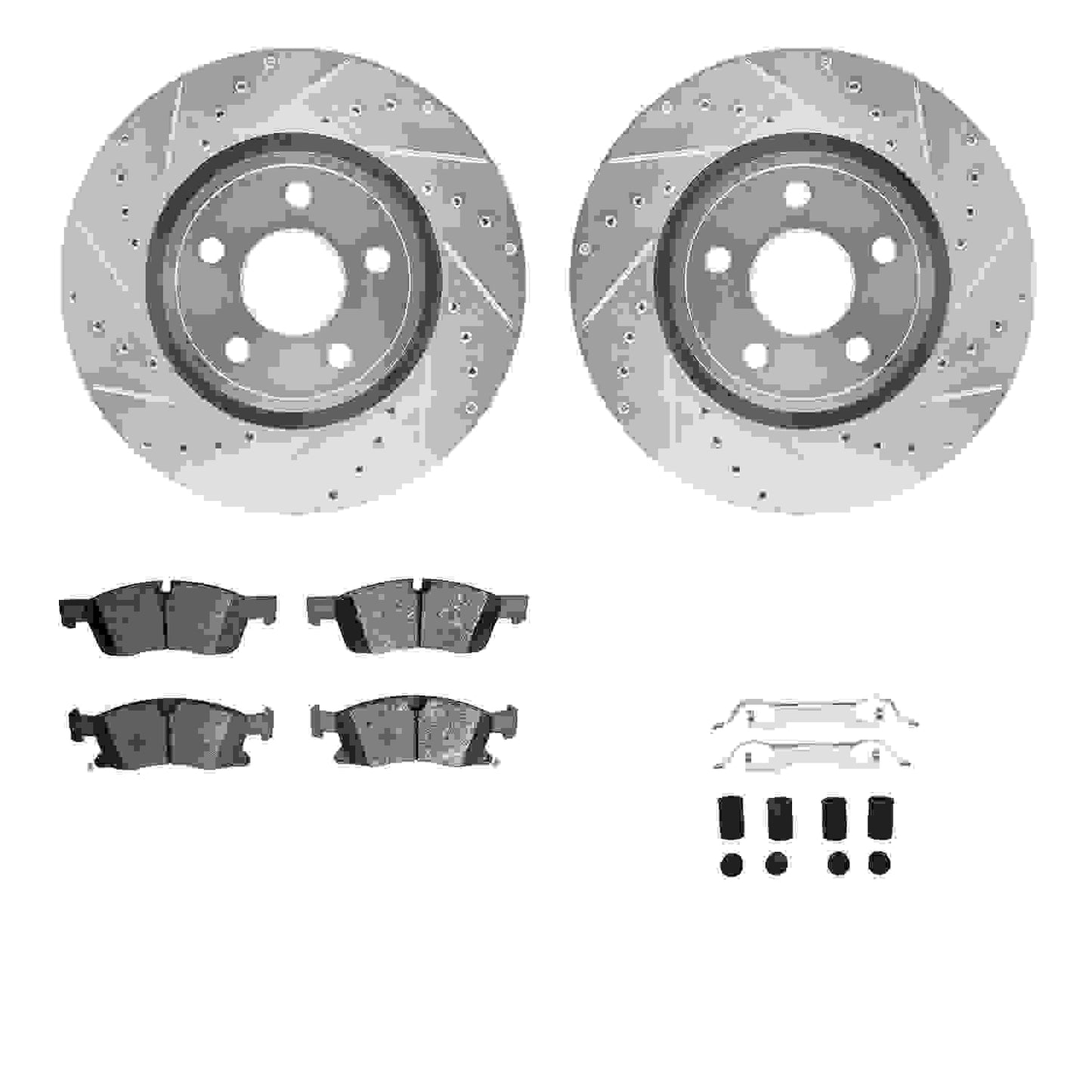 Dynamic Friction Company Disc Brake Kit 7612-42003
