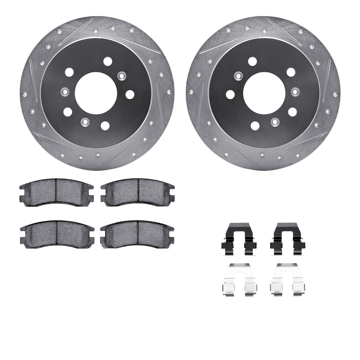 Dynamic Friction Company Disc Brake Kit 7612-45000