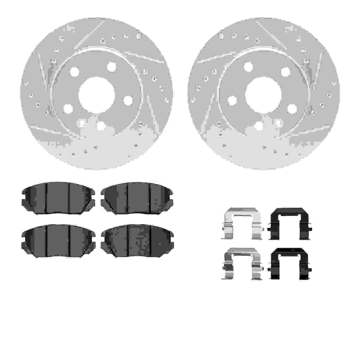 Dynamic Friction Company Disc Brake Kit 7612-45002