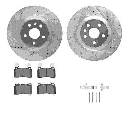 Dynamic Friction Company Disc Brake Kit 7612-45007