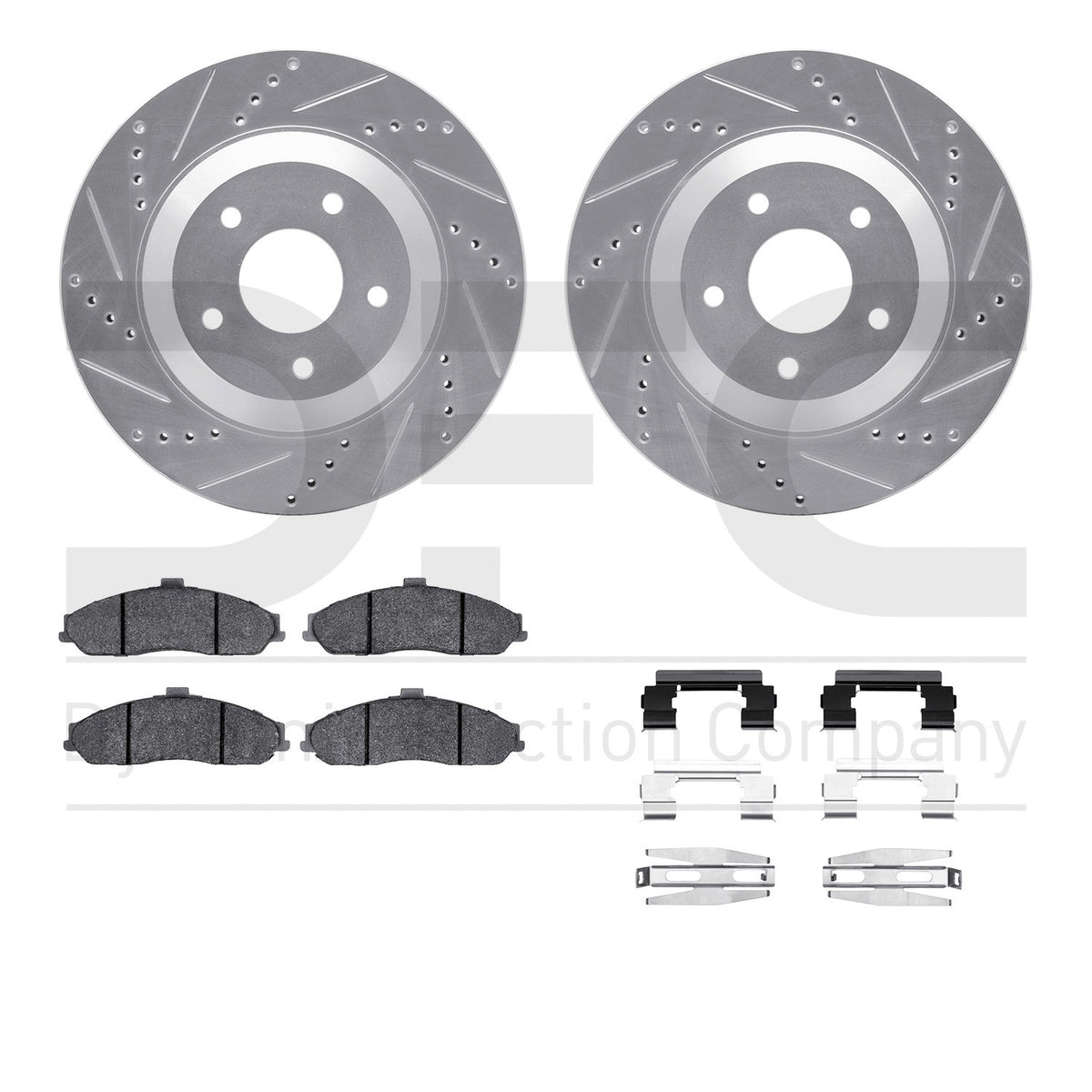 Dynamic Friction Company Disc Brake Kit 7612-46002
