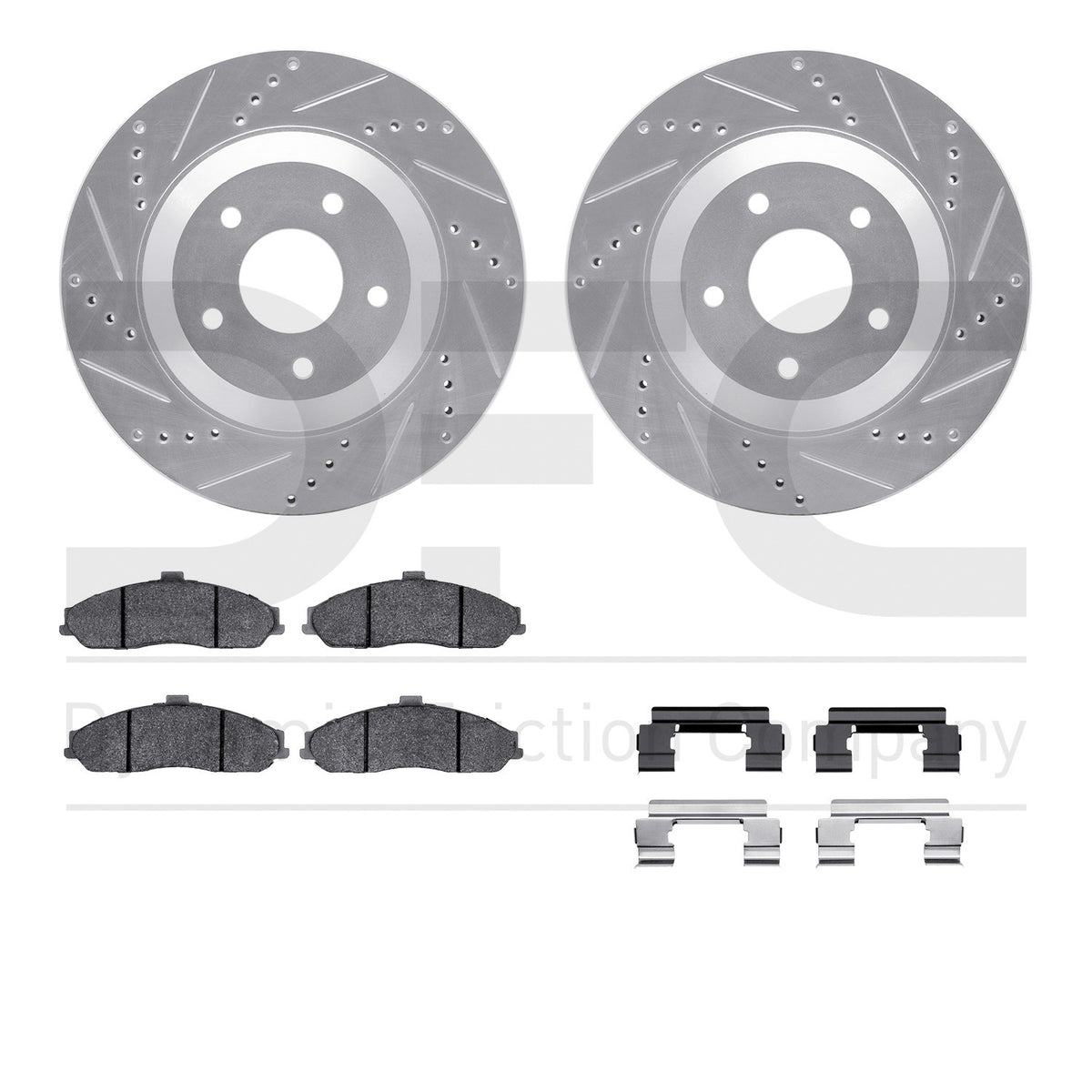 Dynamic Friction Company Disc Brake Kit 7612-46003