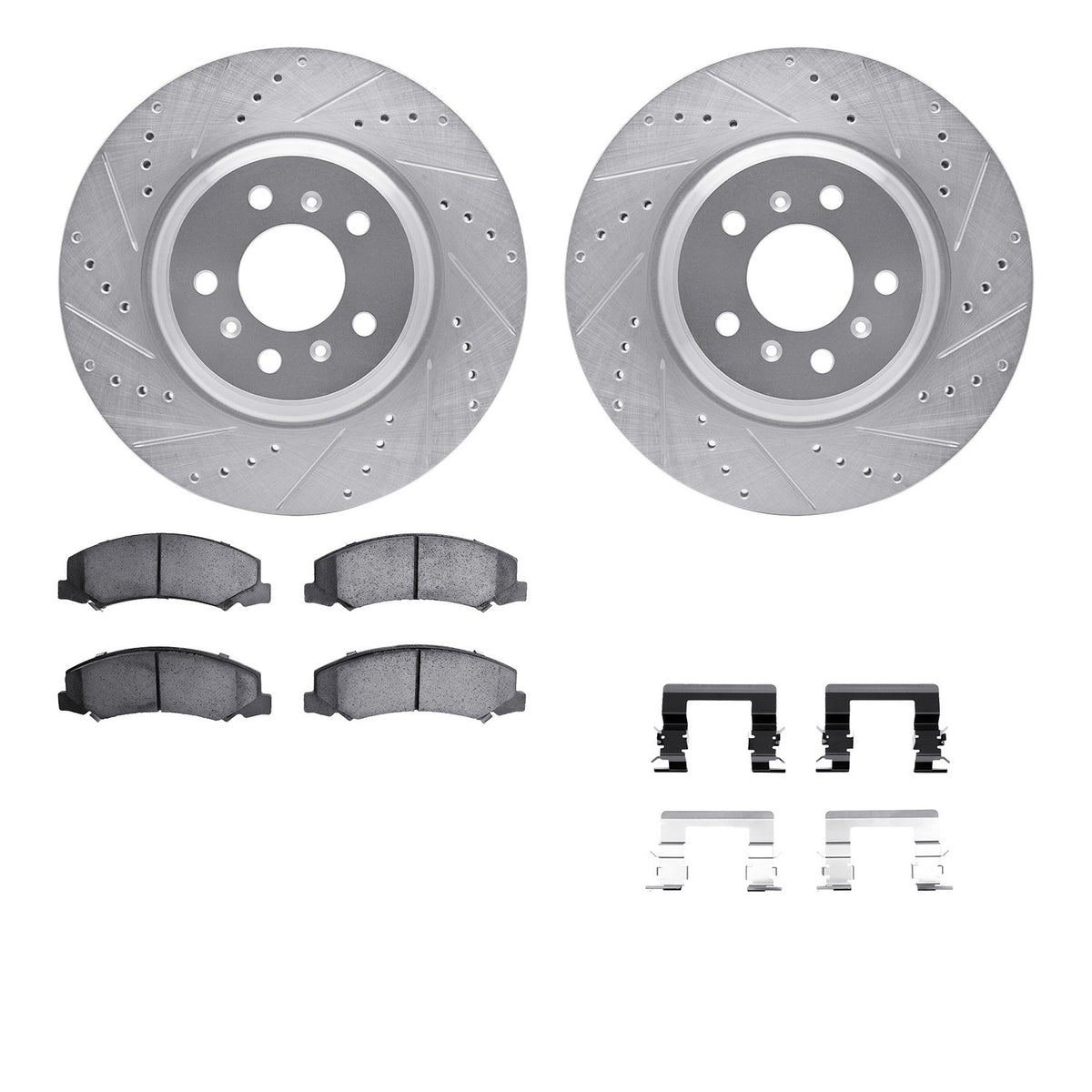 Dynamic Friction Company Disc Brake Kit 7612-46010