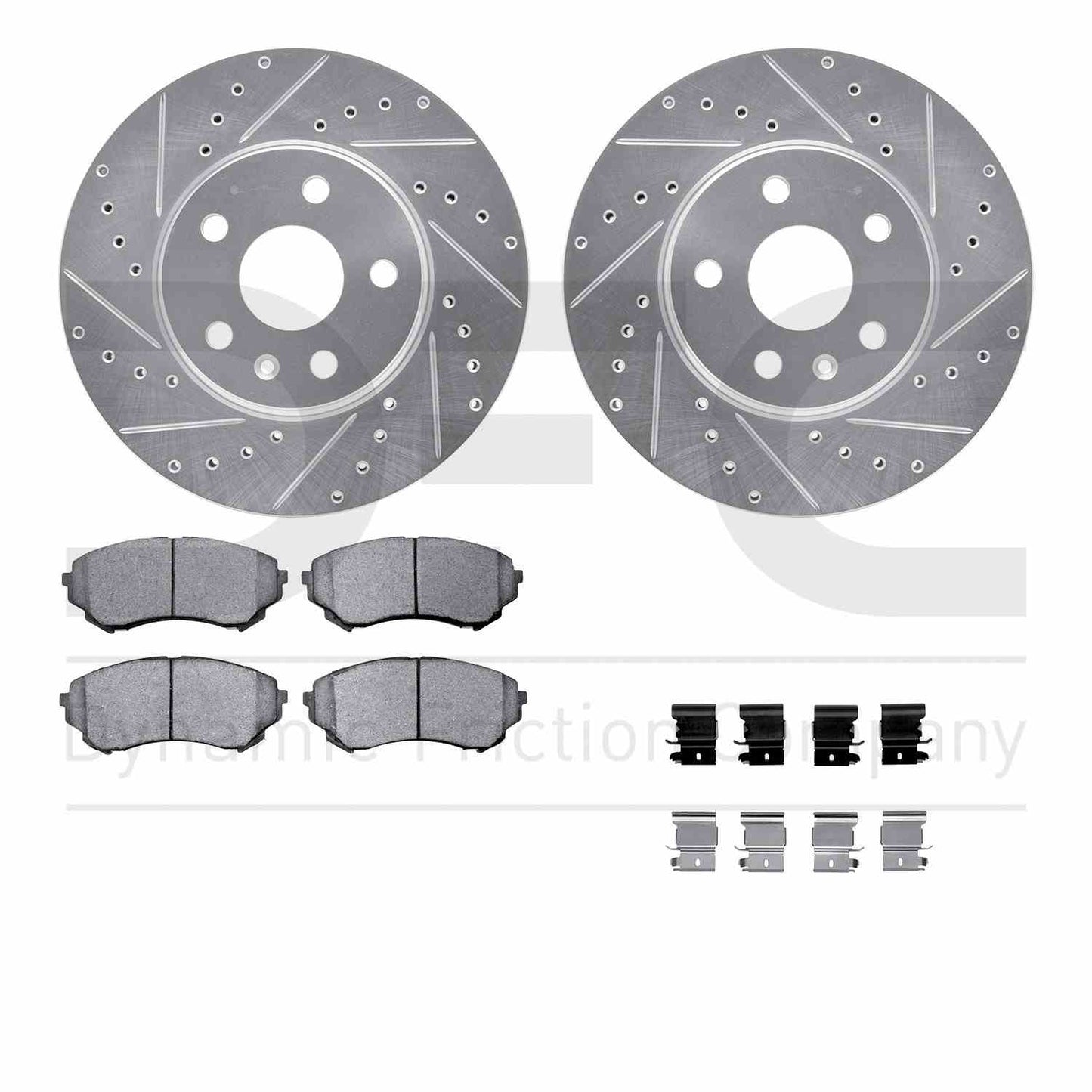 Dynamic Friction Company Disc Brake Kit 7612-46011