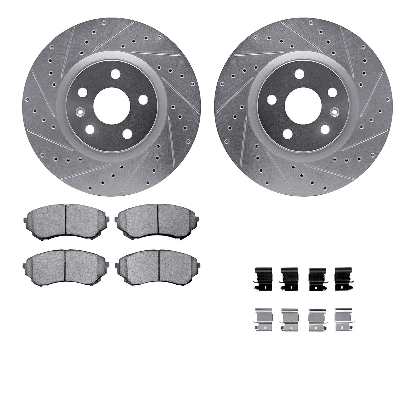Dynamic Friction Company Disc Brake Kit 7612-46012
