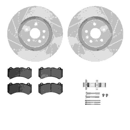 Dynamic Friction Company Disc Brake Kit 7612-46014