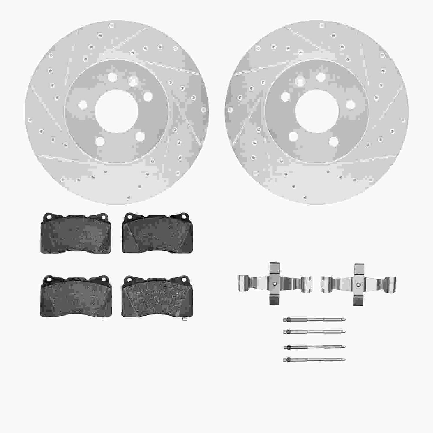 Dynamic Friction Company Disc Brake Kit 7612-46017
