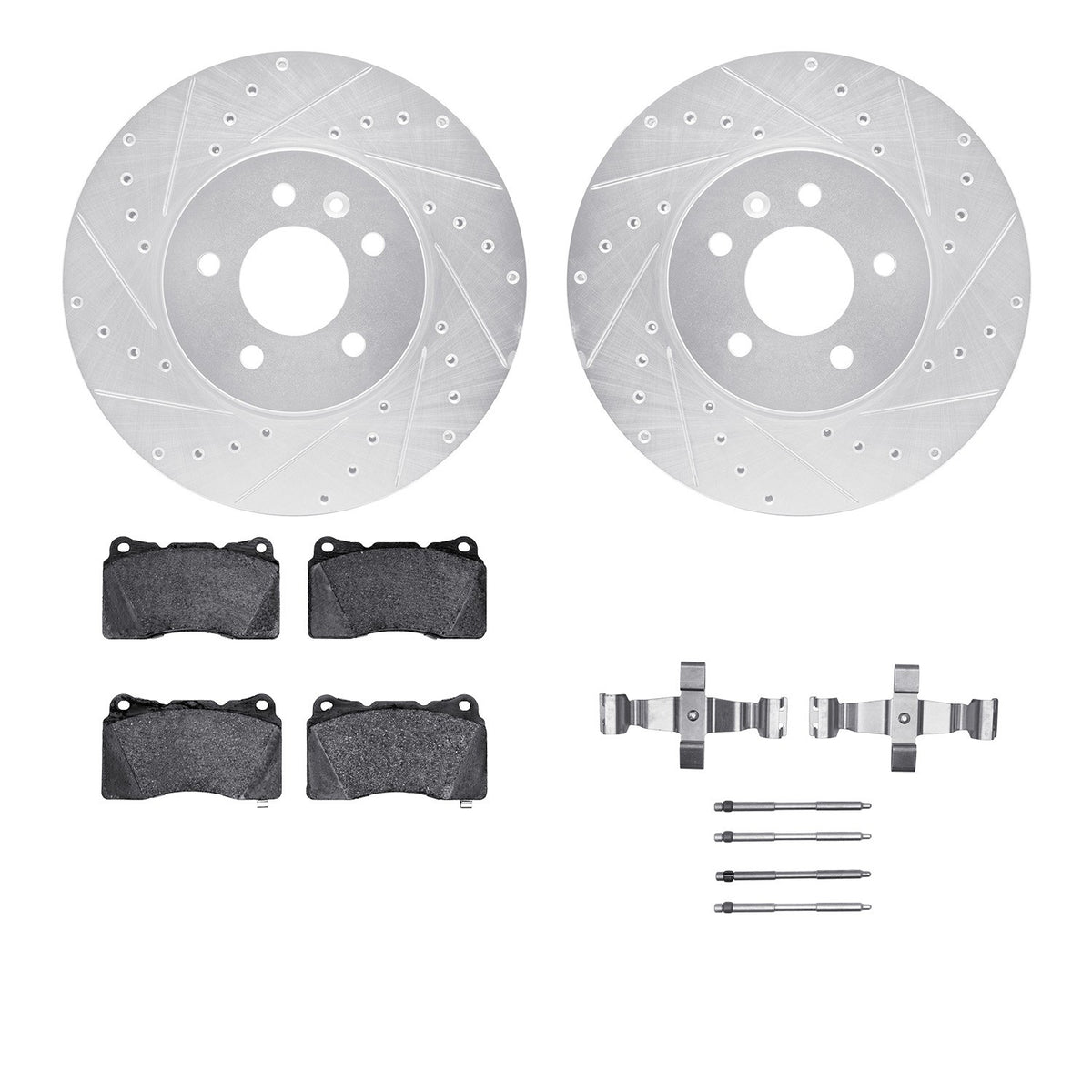 Dynamic Friction Company Disc Brake Kit 7612-46017