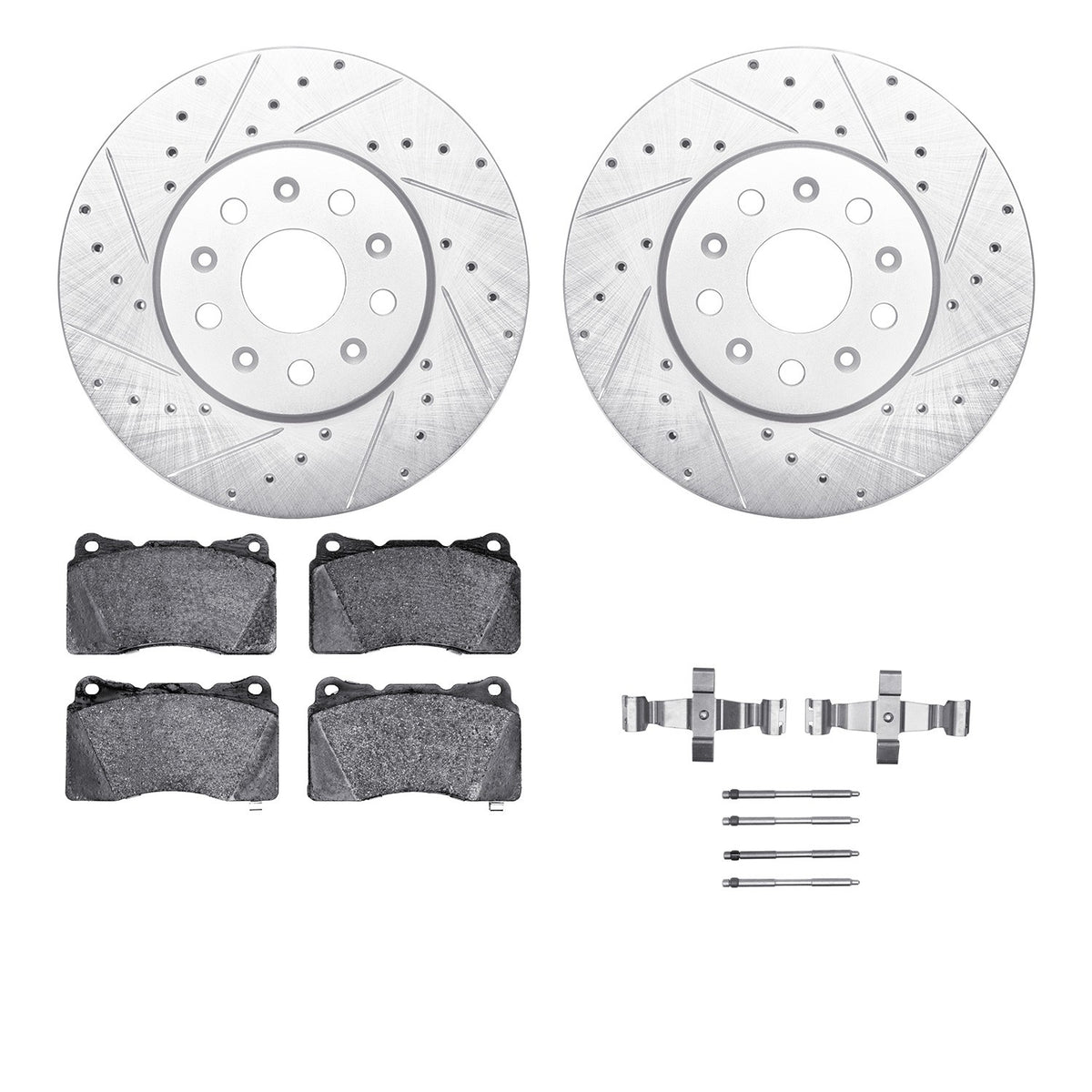 Dynamic Friction Company Disc Brake Kit 7612-46024
