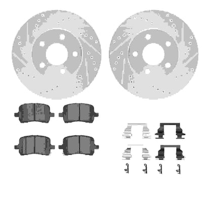 Dynamic Friction Company Disc Brake Kit 7612-47004