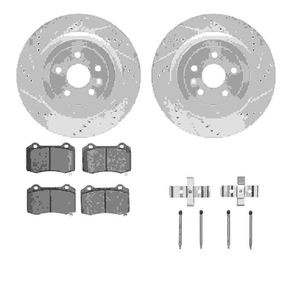 Dynamic Friction Company Disc Brake Kit 7612-47007