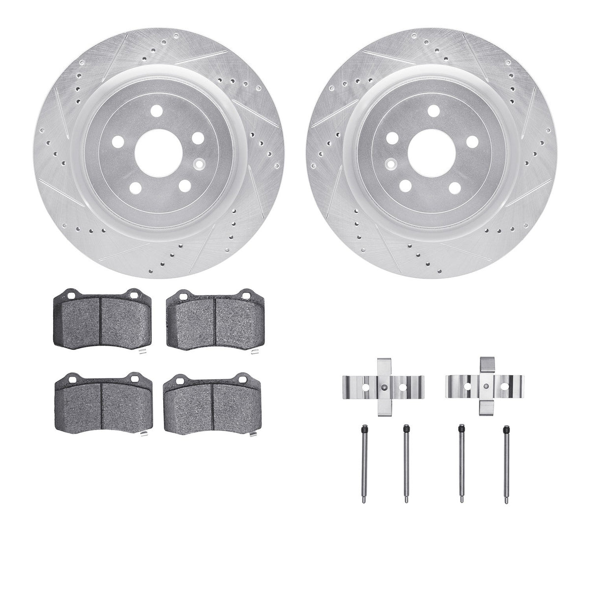 Dynamic Friction Company Disc Brake Kit 7612-47007
