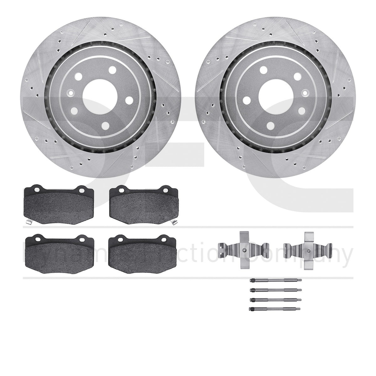 Dynamic Friction Company Disc Brake Kit 7612-47008