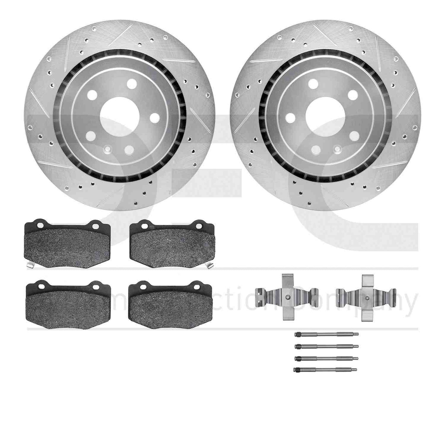 Dynamic Friction Company Disc Brake Kit 7612-47012