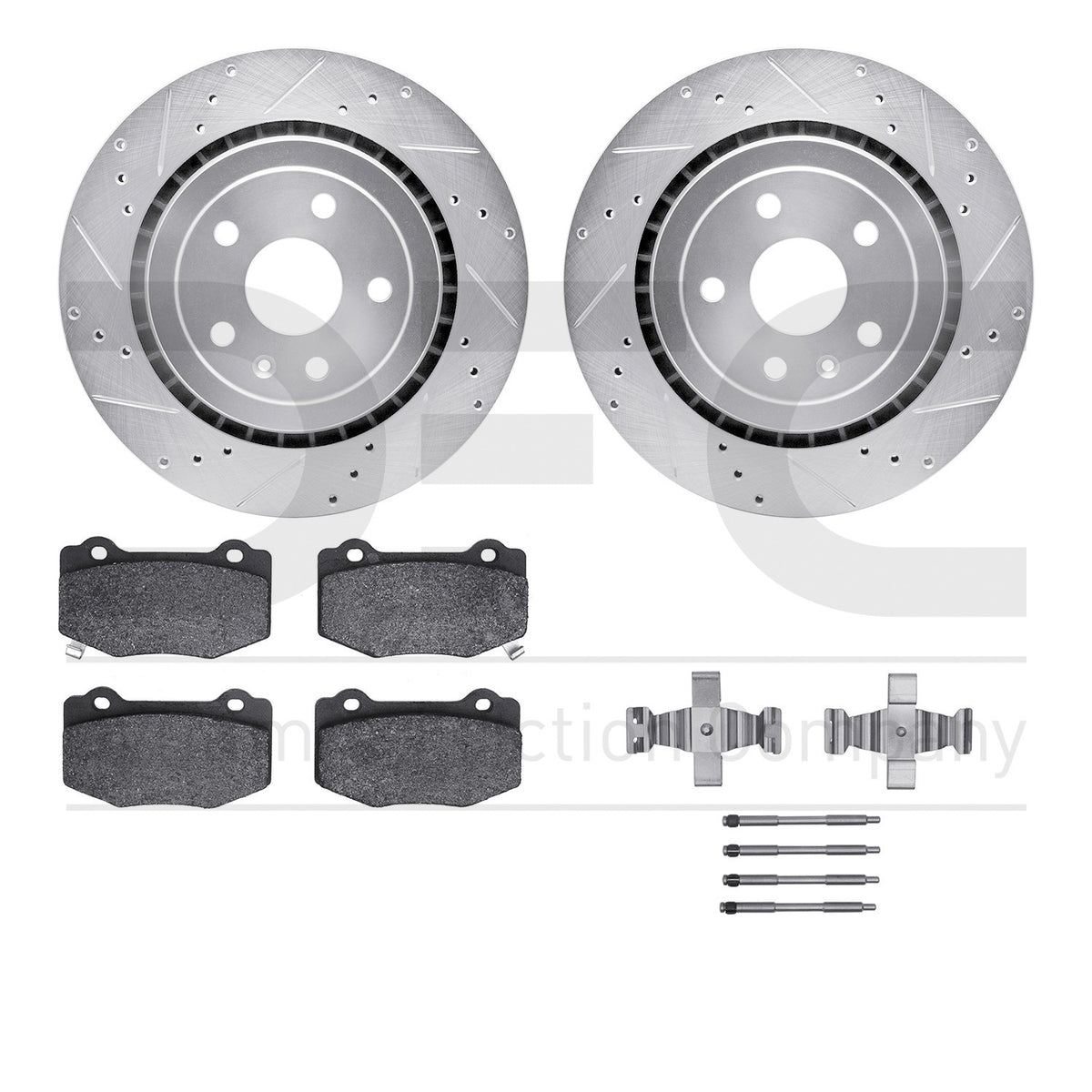 Dynamic Friction Company Disc Brake Kit 7612-47012