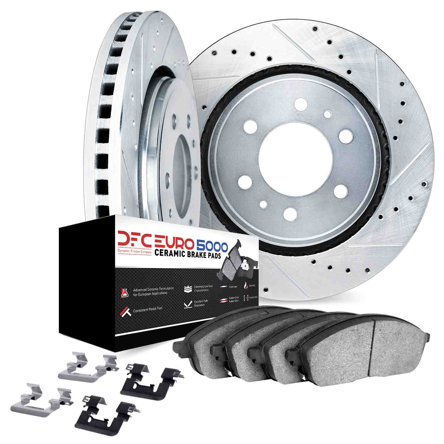 Dynamic Friction Company Disc Brake Kit 7612-47014