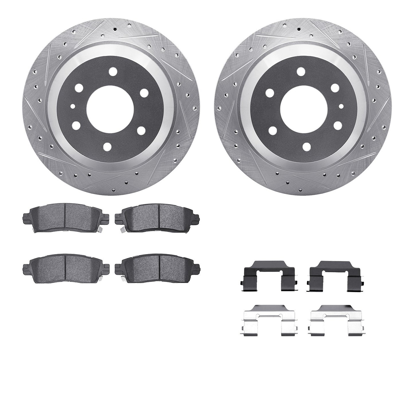 Dynamic Friction Company Disc Brake Kit 7612-48002