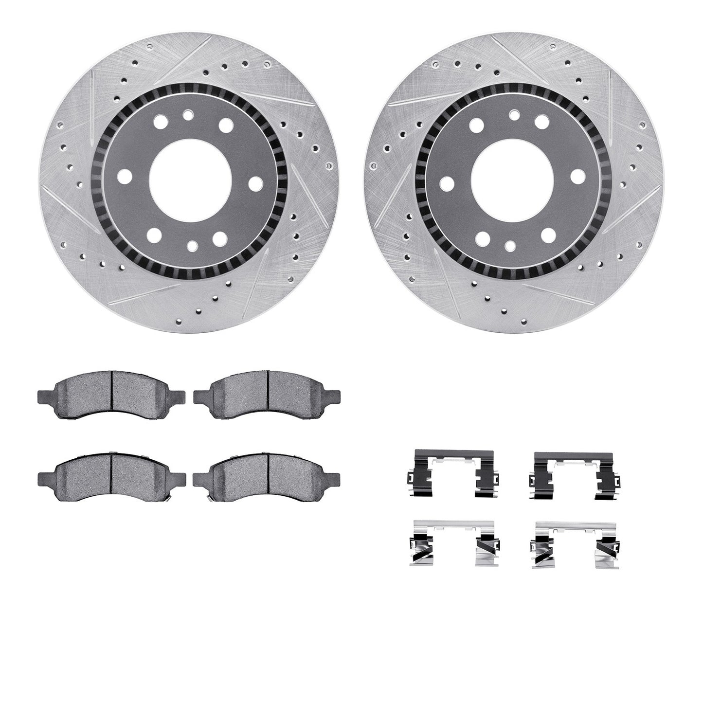 Dynamic Friction Company Disc Brake Kit 7612-48005