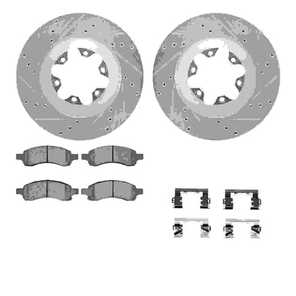Dynamic Friction Company Disc Brake Kit 7612-48007