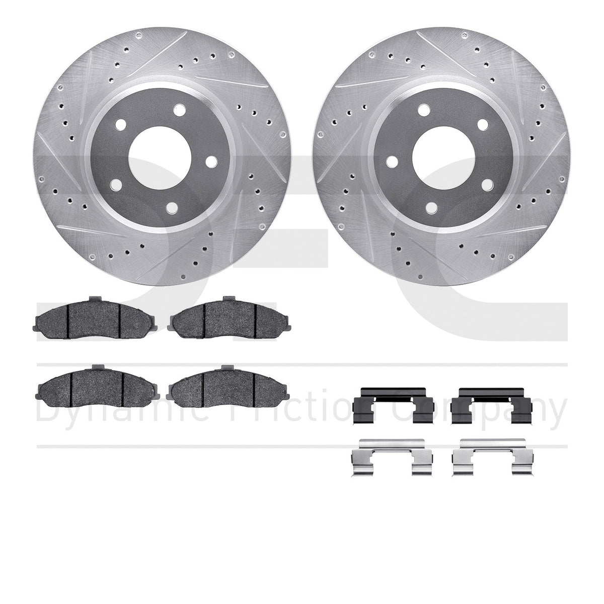 Dynamic Friction Company Disc Brake Kit 7612-52002
