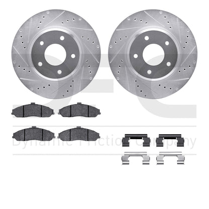Dynamic Friction Company Disc Brake Kit 7612-52002